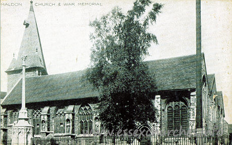 All Saints, Maldon  Church - Exclusive Grano 
Series.
Published by The Photochrom Co. Ltd. London and Tunbridge 
Wells.



