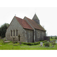 All Saints, Sutton Church - 


Since the damage and ultimately, the demolition of St Mary's, 
Shopland, this church has also served Shopland.
The church consists of a nave, chancel and pyramid-roofed 
belfry.








