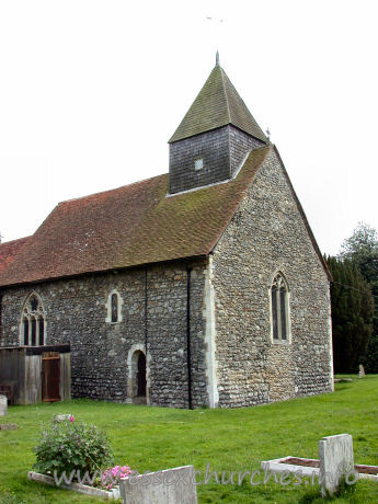 All Saints, Sutton Church - 


The north wall, clearly showing a Norman window in the nave.










