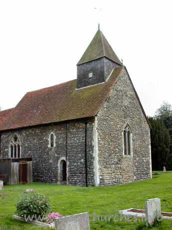 All Saints, Sutton Church - 


The north wall, clearly showing a Norman window in the nave.









