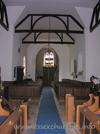 St Lawrence, Bradfield Church - 


Looking W from the chancel.












