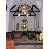 St Lawrence, Bradfield Church - 


... and the N transept ... both C19.












