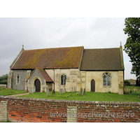 All Saints, Wrabness Church - 


From this angle, All Saints looks very plain. Just a simple 
two-cell affair.













