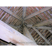 All Saints, Wrabness Church - 


The interior roof of the bell tower.













