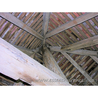 All Saints, Wrabness Church - 


The interior roof of the bell tower.













