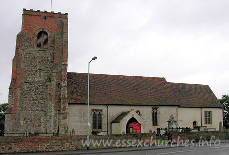 St Michael, Ramsey Church - 


Not many pictures of this church. It was locked, and the 
weather was rather wet.
With the exception of the tower, the exterior is cemented.













