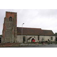 St Michael, Ramsey Church - 


Not many pictures of this church. It was locked, and the 
weather was rather wet.
With the exception of the tower, the exterior is cemented.













