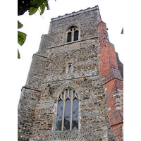 St Michael, Ramsey Church - 


The C15 diagonally buttressed W tower.













