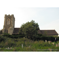 St James, West Tilbury Church - 


This SE view of St James is one of the closest that can be 
taken from the nearby roads.











