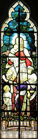 St James, West Tilbury Church - 



"Suffer Little Children"
To the Glory of God, and in memory of four infant children of 
James Bonamy and Harriet Dobree.













