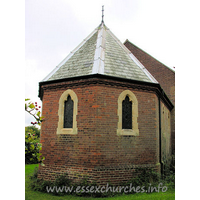 St Mary, Wix Church - 




The polygonal apse of the chancel.
