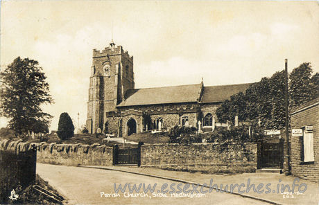 , Sible%Hedingham Church - Postcard by Raphael Tuck & Sons Ltd. (The World's Art Service)