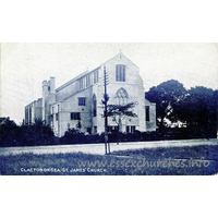 St James, Clacton-on-Sea  Church - Wedgwood Series.
Published by The Photochrom Co. Ltd, London & Tunbridge Wells.
