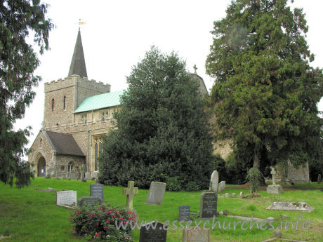 St Mary the Virgin, Great Bardfield Church - St Mary the Virgin is seen here, from the south-east. There has been a church on this site since 1174, though the earliest part of the present building is the tower.