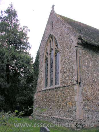 St Mary the Virgin, Great Bardfield Church - The chancel E wall.