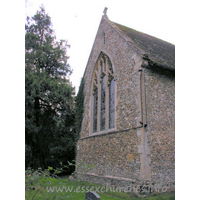 St Mary the Virgin, Great Bardfield Church - The chancel E wall.