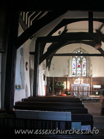 St Andrew, Ashingdon Church - 


Unfortunately, the church was closed when I went, but some 
obliging windows made the following views possible.












