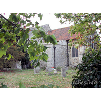 St John the Baptist, Mucking Church - 


Sadly yet another private residence. Though I believe this to 
be preferable to losing these buildings for good. Very difficult to get a shot 
of this one. The majority of this church is C19, apart from the chancel, whose 
perpendicular three-light east window is just visible here.
