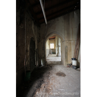 St John the Baptist, Mucking Church - Looking westwards along the S aisle.