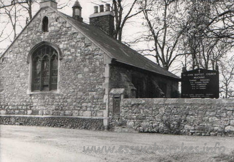 St John the Baptist, Mucking Church - 


The Old School House, which stands next door to Mucking 
church.
This image is the copyright of Ian Gellard. Reproduced by kind 
permission. For more details, you can email Ian at the following address:

ian@photosofessex.co.uk.
Ian has a CD full of old pictures of Essex available, you can 
see more details at his website,
www.photosofessex.co.uk.
