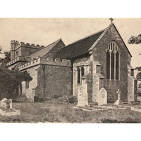 St John the Baptist, Mucking Church - Image by Lionel E. Day - from Essex Countryside, Spring 1955.