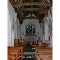 St Mary Magdalene, Great Burstead Church - 



The S aisle. The arcading, which was responsible for the earlier dating of this S aisle, is clearly C16. However, as has been mentioned, it is now known that the S aisle is now much older than this. It is likely, therefore, that this aisle started life as a separate chapel, and that the arcade to connect it with the main church was installed in the 16th century.














