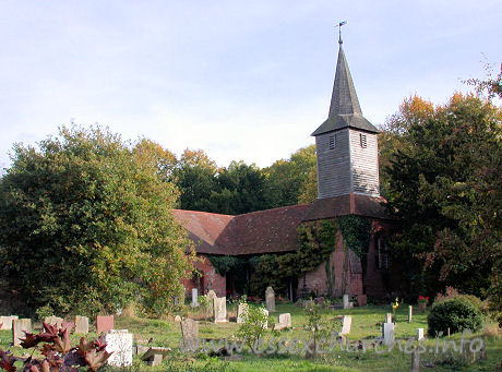 St Mary the Virgin & All Saints, Langdon Hills Old Church - 


From Pevsner: "Small church, prettily placed - a surprise in 
these bungalow surroundings." 
Unfortunately this church is now a private residence, but is 
probably one of the most accessible of those around, by virtue of the fact that 
the graveyard is open to the public. 
But please don't go sticking your nose up against the windows. 
This is someone's home, so please respect their privacy, and simply admire their 
church from a distance.















