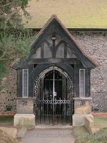 , Little%Thurrock Church - 



North porch.
















