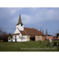 St Mary, Ramsden Bellhouse Church - 


The roofs of the nave and chancel are either C15 or early C16.


















