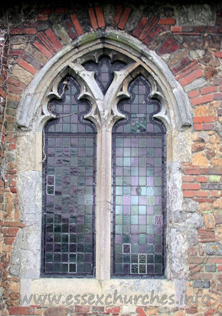 St Lawrence & All Saints, Steeple Church - 


Note than randomness of even the window dressings here.
