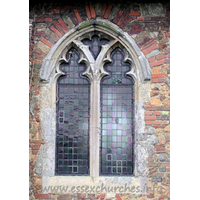 St Lawrence & All Saints, Steeple Church - 


Note than randomness of even the window dressings here.
