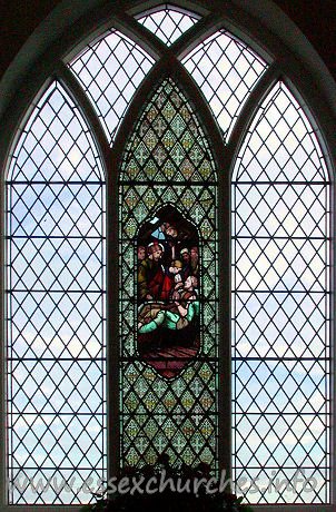 St Giles, Mountnessing Church - The east window.



