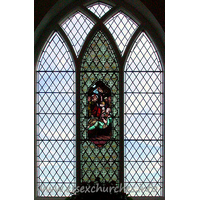 St Giles, Mountnessing Church - The east window.



