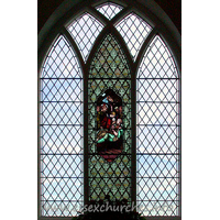 St Giles, Mountnessing Church - The east window.



