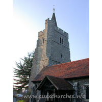 St Mary, Runwell Church - The south porch dates from the fifteenth century.




