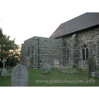 St Catherine, East Tilbury Church - This tower was started in 1917, in memory of those who had 
given their lives in the Great War.
