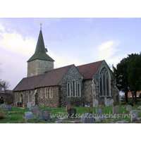 St Mary, Stifford Church - This view from the South East shows the late C13 S chancel 
chapel with its lancet windows.

