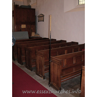 St Mary Magdalene, East Ham Church - This is one of two 'prickers' dated 1805. These were once used 
by the churchwardens to 'prick' and thus wake up any members of the congregation 
that had dozed off. Two also survive at Little Maplestead.
