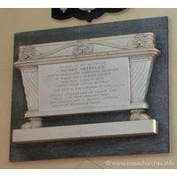 St Peter ad Vincula, Coggeshall Church - Sacred to the memory of Henry Skingley, son of Henry and Catherine Skingley, of Wakes Hall in this county, who died April 1st 1839, aged 1 year and 10 months. === "Of such is the kingdom of God" - Mark X. 14 === Ere six could blight or sorrow fade, death came with friendly care; the opening bud to heaven convey'd, and bade it blossom there.