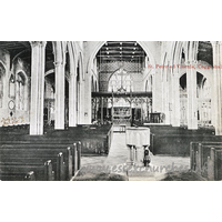 St Peter ad Vincula, Coggeshall Church - Postcard of St Peter's from the 1900s.