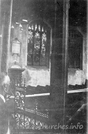 St Peter ad Vincula, Coggeshall Church - One of a series of 8 photos bought on eBay. Photographer unknown.
 
Assumed date September 1939.