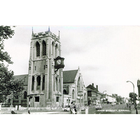 St John the Baptist, Epping Church - Postcard by Cranley Commercial Calendars, Ilford, Essex.