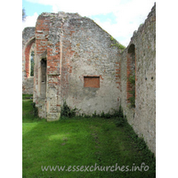 St Peter (Ruins), Alresford Church - Looking east in the south aisle.