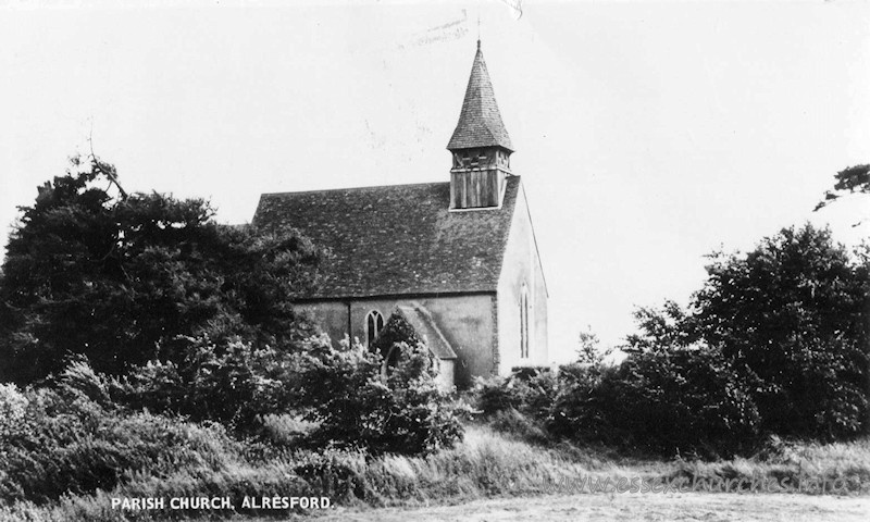 St Peter (Ruins), Alresford Church - This image has been kindly supplied by Andy Barham.