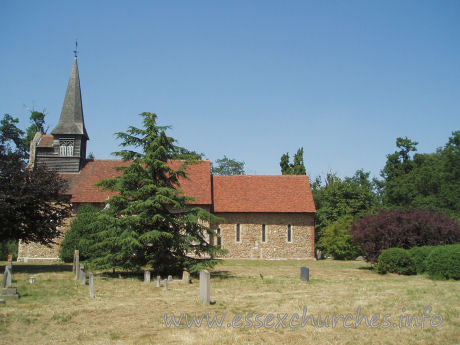 All Saints, Great Braxted Church - This image was kindly supplied by Vera F. Martin in honour of her dear father, Anthony Percy Stevens.