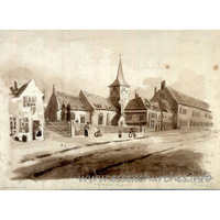 St Thomas Chapel, Brentwood  Church - Brentwood Church, NE view.
R. Cannon - 1842