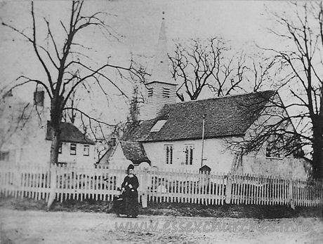 St Giles, Langford Church - Supplied by Linda Lees.
From a photo displayed in the church.