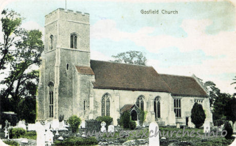 St Katharine, Gosfield Church - Published by Hamish Valentine, Earls Colne, Essex.