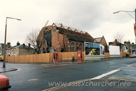 York Road Methodist Church, Southend-on-Sea  Church - Dated December 1987, this photograph has been kindly supplied by John Underwood.
