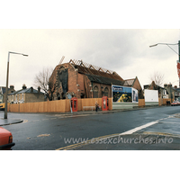 York Road Methodist Church, Southend-on-Sea  Church - Dated December 1987, this photograph has been kindly supplied by John Underwood.